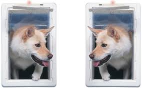 thumbnail image 2 of Medium Dog Door Ideal Pet Products Deluxe Aluminum Pet Door With Telescoping Frame, Extra Large, 10.5" X 15" Flap Size, White : Large Dog Door Cat Door 2 of 12